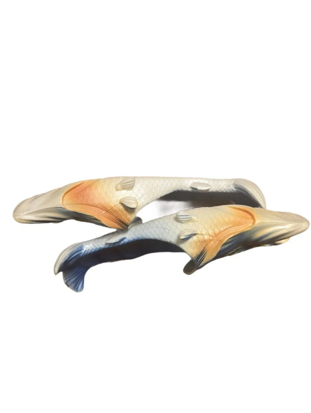 Coddies Blue Fish Flops Bass Sandals Slides Size 38-39  UNISEX